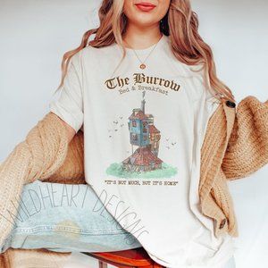 The burrow Tshirt HP Shirt Potter Fan Tshirt Harry Shirt Unisex